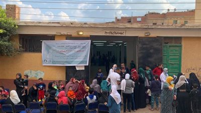 قافلة طبية شاملة لفريق أطباء نحو الحيآه فى البحيرة.. بالصور