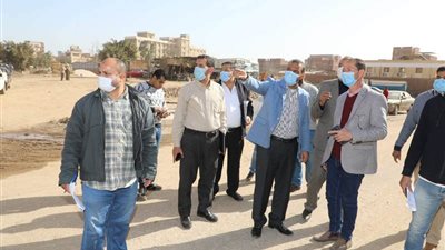 محافظ المنوفية : سوق تجارى خلف حى غرب شبين الكوم لمنع إشغالات الباعة الجائلين بالشوارع الرئيسية