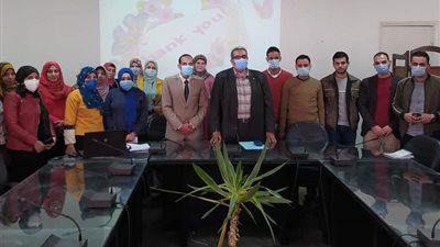 جامعة بنها: تنظم برنامجا تدريبا عن إجراءت السلامة داخل المعامل