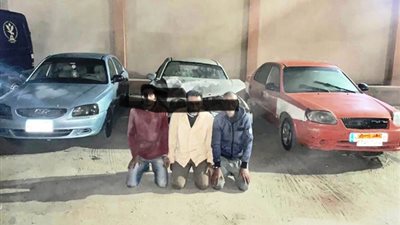 حبس عصابة سرقة السيارات فى الاسماعيلية