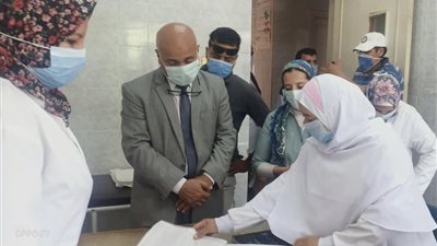 إخلاء مستشفى كفر الزيات العام وتحويله لمستشفى عزل كورنا- صور