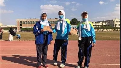 ازهر الوادى الجديد يحقق مراكز متقدمة فى العاب القوى على الجمهورية .