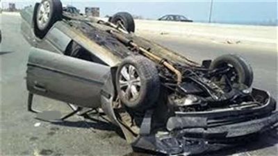 بالأسماء .. مصرع 3 أشخاص فى إنقلاب سيارة ملاكى بالرحمانية
