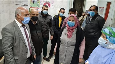 وكيل صحة الغربية يتفقدالعمل بمستشفي بسيون المركزي-صور