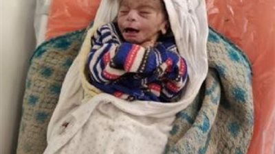 العثور على رضيع ملقى بالزراعات الشاورية بنجع حمادى