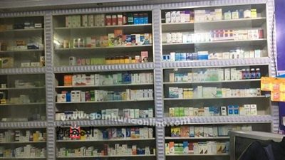 غلق وتشميع مخزن أدوية بدون ترخيص وضبط ١١٥٥١ صنف دواء مخالف بفاقوس والحسينية