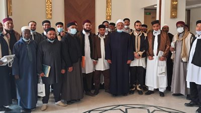 زيارات ميدانية لأئمة ليبيا لمجمع البحوث الإسلامية والمكتبة المركزية بجامعة الأزهر