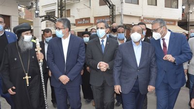 وزراءالسياحة والتنمية ومحافظ الغربية يفتتحون مسار العائلة المقدسة-صور
