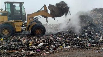 رفع 700 طن قمامة من المقلب الرئيسي بـ
