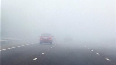 غلق طريق السويس ومحور 30 يونيو بسبب الشبورة