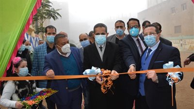 محافظ الغربية يفتح مدرستين بمركز زفتى بتكلفة ١٥مليون جنيه -صور