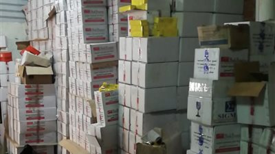 ضبط مستحضرات تجميل مغشوشة وغير مرخصة بالغربية