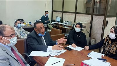 المصرى يتابع أعمال الجودة لبرنامج قسم المكتبات بآداب طنطا-صور