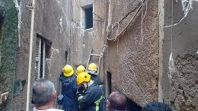 الحماية المدنية باسيوط تنقذ شخصين وتستخرج جثة من تحت الأنقاض