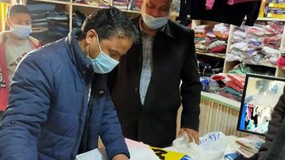 4 مخالفات فقط لعدم ارتداء الكمامة بمدينة الحمام اليوم
