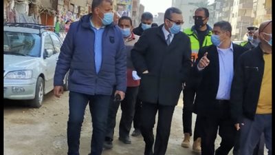دعطا وقيادات جهاز التنسيق الحضاري يتفقدون المحطة والساحة الاحمديةبطنطا-صور