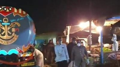 شباب مطروح يدشنون مبادرة للوقاية من كورونا وتوزيع الكمامات بمدينة الحمام .صور