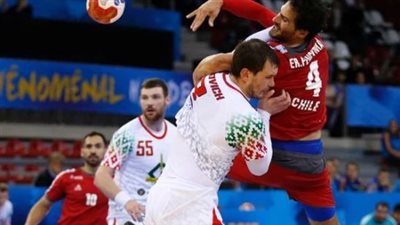 مونديال اليد.. تشيلى تفوز على المنتخب الكورى فى افتتاح لقاءات المجموعة الثانية