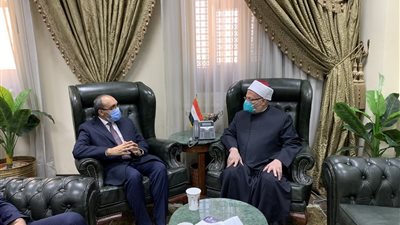 مفتي الجمهورية يستقبل السفير الأفغاني في القاهرة لبحث تعزيز التعاون الديني بين دار الإفتاء وأفغانستان