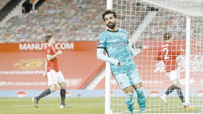 صلاح أحرز ثنائية.. وليفربول يخرج من كأس الاتحاد