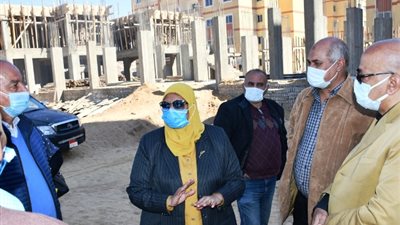 نائب محافظ أسوان تتفقد مشروع الإسكان المتميز.صور