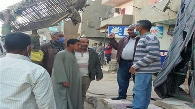 18 محضر فى حملة بمركز القرنة غرب الأقصر