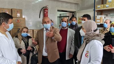 وكيل صحة الغربية فى جولة تفقدية بمستشفي بسيون المركزي -صور