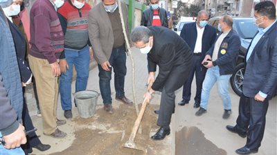 محافظ الغربية يطلق اسم الشهيد أحمد الرفاعي على شارع توت عنخ أمون