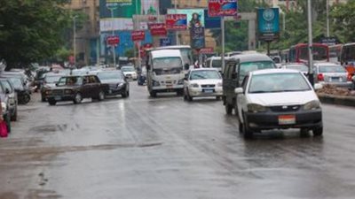 القاهرة والجيزة يشهدان أمطار خفيفة فى بعض المناطق