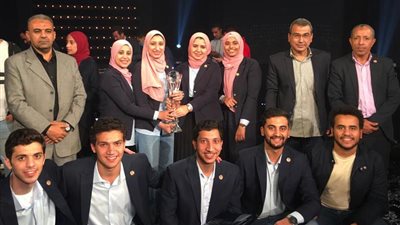 جامعة طنطا تفوز بكأس عباقرة الجامعات المصرية