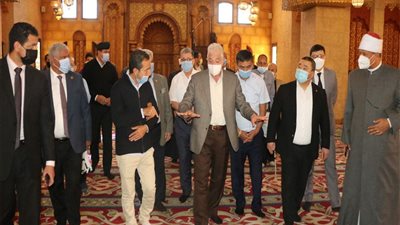 فودة يلتقي ممثلي إحدى المؤسسات الدولية المتخصصة في تنظيم مسابقات التراث