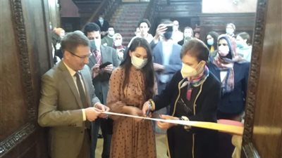 إفتتاح معرض ستالينجراد بالمركز الثقافى الروسى بالإسكندرية