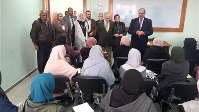 المحرصاوي يتفقد كلية العلوم الإسلامية للوافدين