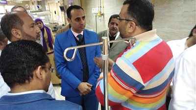 تشغيل اول جهاز للتنفس الصناعى بقسم الاطفال المبتسرين بالمستشفى العام بسوهاج