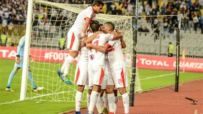 الزمالك يتعادل مع نصر حسين داى ايجابيا 1/1 بالكونفدرالية