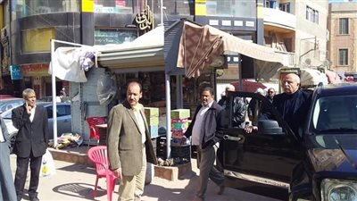 السكرتيرالعام للمحافظة يقود حملة لإزالة الإشغالات بكفرالشيخ