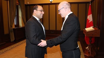 أبو زيد يلتقي رئيس مجلس العموم الكندي لتعزيز العلاقات البرلمانية بين البلدين.. صور