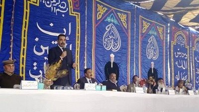 محافظ سوهاج ينيب السكرتير المساعد لحضور مراسم الصلح بين أبناء العمومة