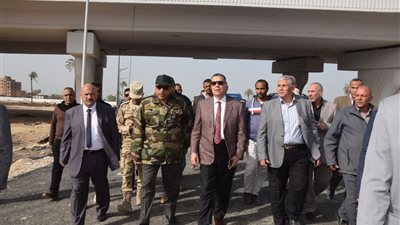 الإنتهاء من محور عدلي منصور ببنى سويف خلال شهر