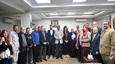 وضع اللمسات الأخيرة لمشروع صرف صحى سلامون بسوهاج