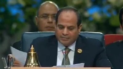 السيسى :القمة شهدت نقاشات مثمرة فى العديد من القضايا المشتركة