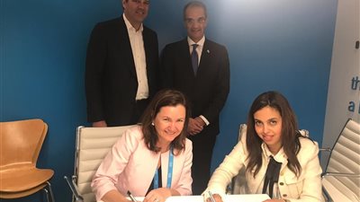 وزير الاتصالات يلتقي نظيره السعودي للتعاون بمجال تكنولوجيا المعلومات