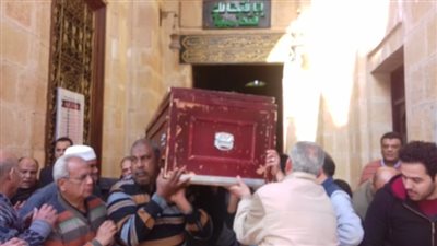 تشييع جثمان البرلمانى إبراهيم عوارة من مسجد السيد البدوي