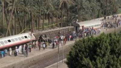 مصرع وإصابة 6 فى تصادم قطار بسيارة نقل فى مطروح