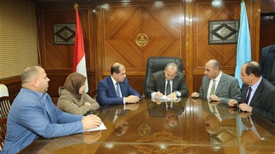 محافظ كفرالشيخ يوقع بروتوكول تعاون مع شركة MOT التابعة للهيئة القومية لسكك حديد مصر