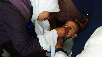 نجاح أعمال حملة التطعيم ضد شلل الأطفال بالأقصر