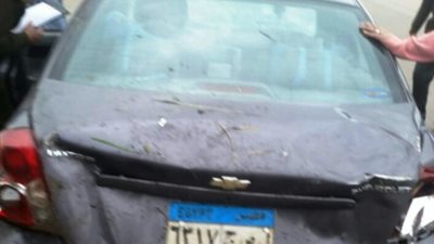 بالأسماء إصابة ضابط وزوجته واولادة بحادث سيارة فى البحيرة بالصور