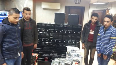 القبض على 4 طلاب خلال قيامهم بسرقة مدرسة ثانوي في الدقهلية