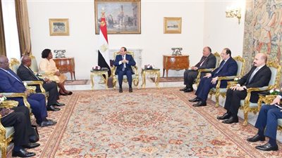 الرئيس السيسى يستقبل وزيرة خارجية كينيا والوفد المرافق لها لبحث التبادل التجاري والاستثمار