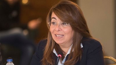 غادة والى تشهد ندوة 